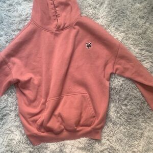 Zoo York Dusty Rose Hoodie with Logo